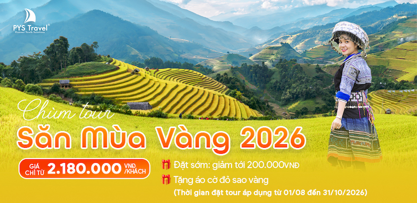 Tour mùa lúa chín 2026