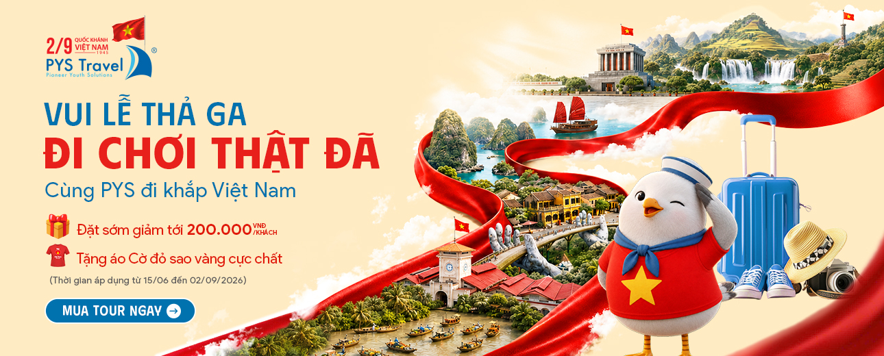 Tour Trong Nước lễ 2/9