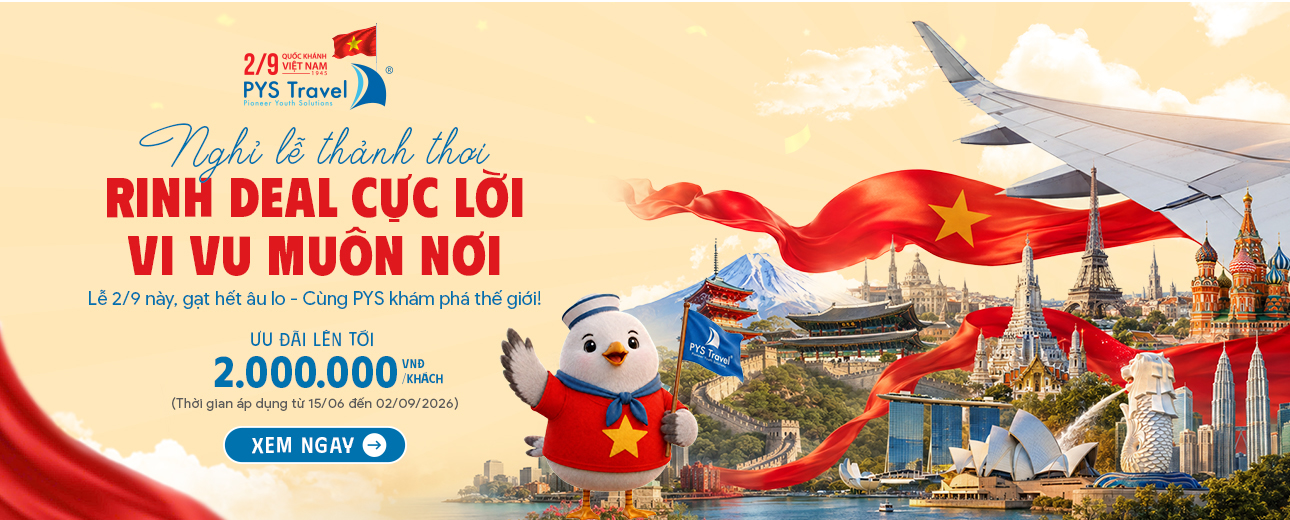 Tour Nước Ngoài lễ 2/9